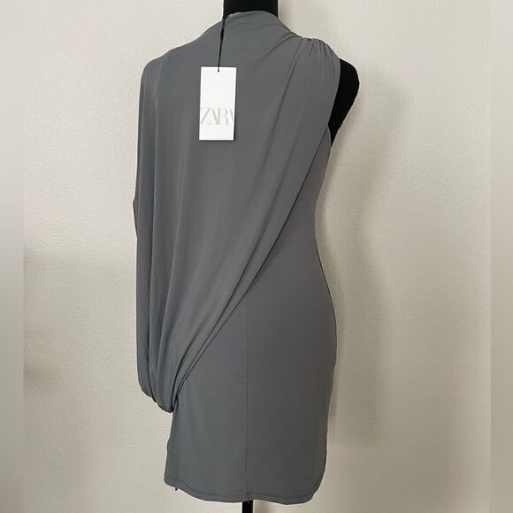 NWT Zara Short Cape Dress - Picture 11 of 15